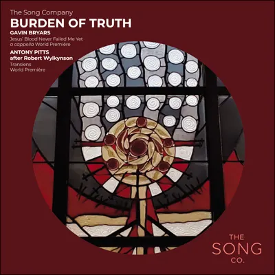 Album cover: Gavin Bryars & Antony Pitts: Burden of Truth