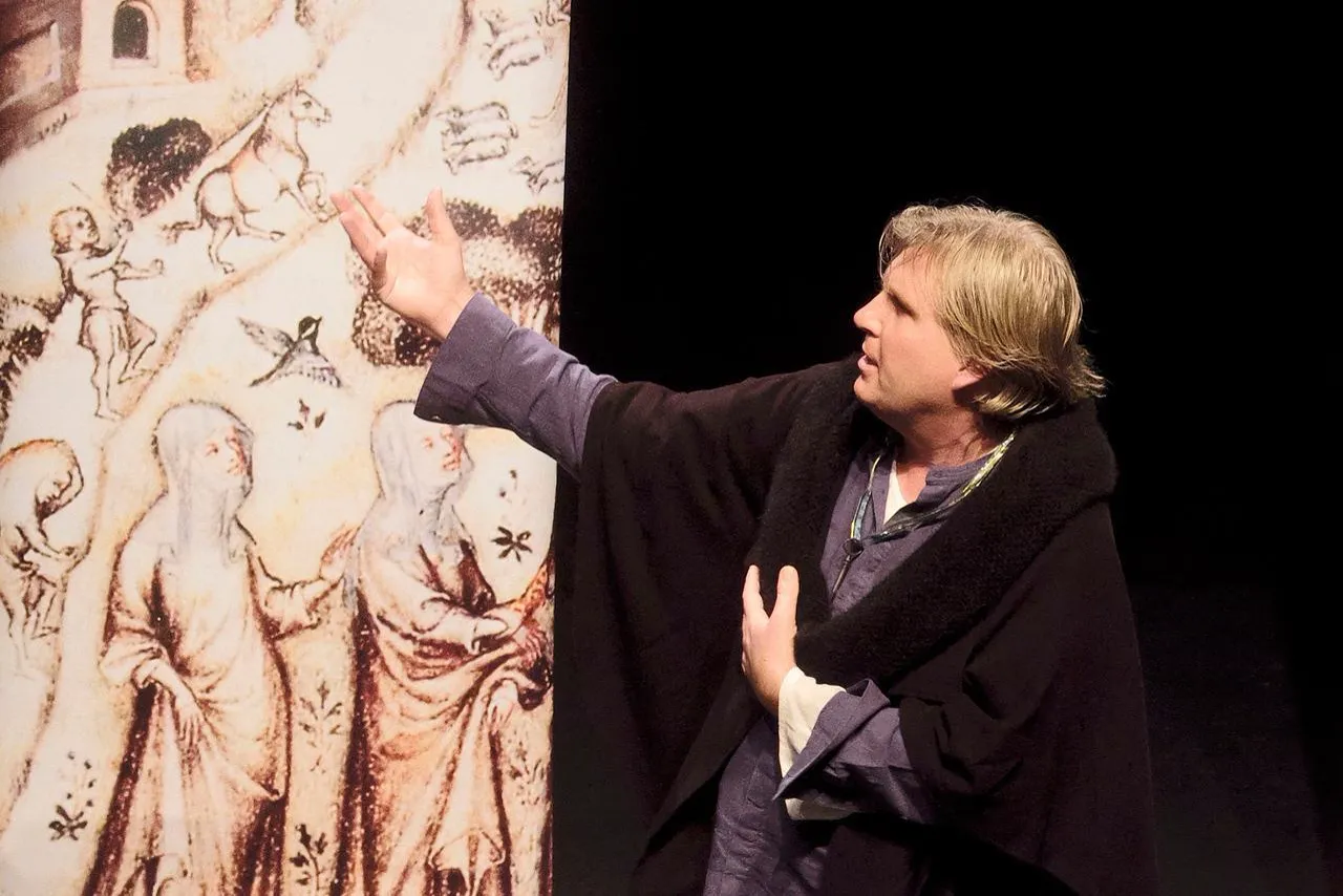 Antony Pitts as Guillaume de Machaut in True-Love-Story, 2018